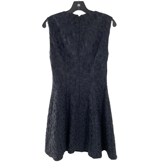 bcbg MAXAZRIA HANNELLI LEOPARD JACQUARD DRESS - Picture 4 of 9